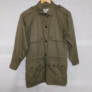 Tilley Endurables oversized Khaki Green Safari Utility Jacket Womens S / M